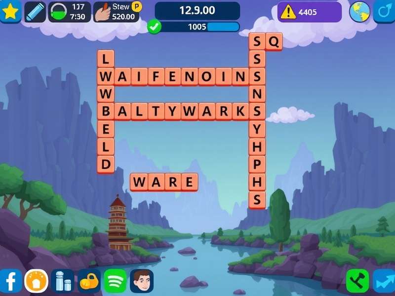 Wordscapes Daily Puzzle Screenshot showing today's letters