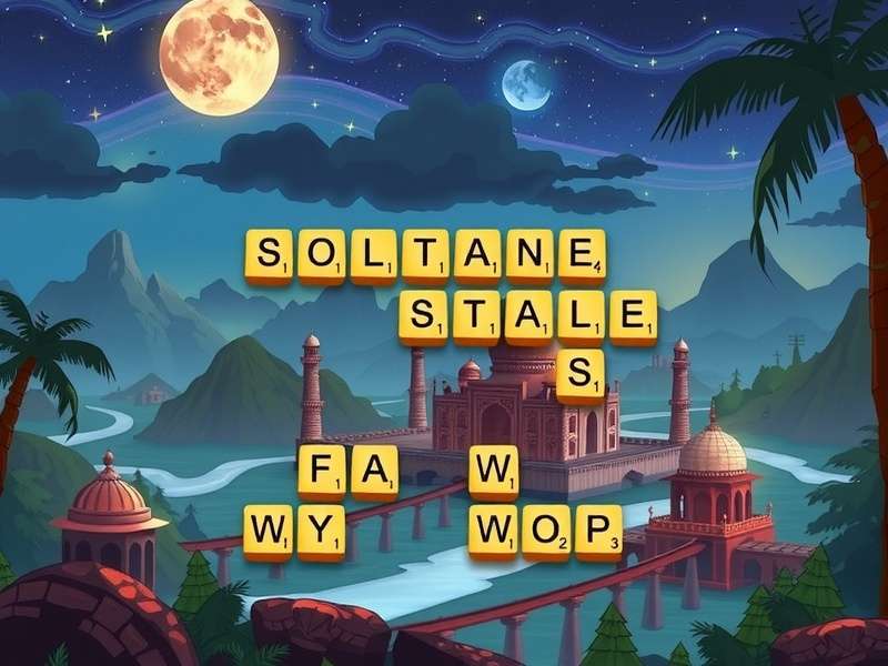 Wordscapes Solitaire Gameplay Screenshot