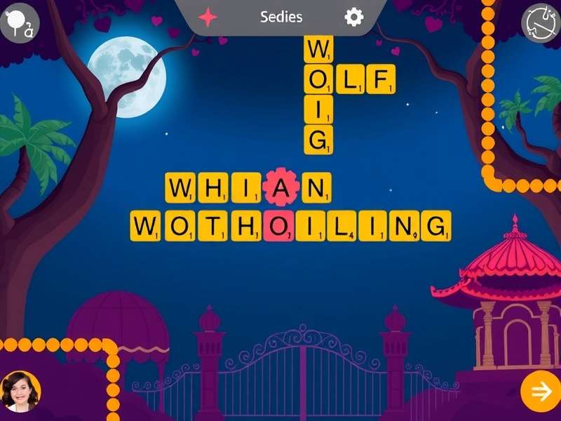 वर्डस्केप्स गेम इंटरफेस