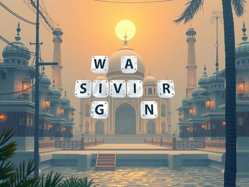 Wordscapes Silver Games इंटरफेस दिखाता हुआ स्क्रीनशॉट