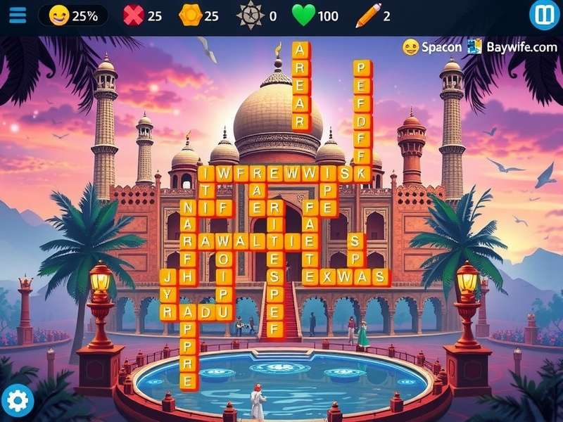 Wordscapes Gameplay Screenshot
