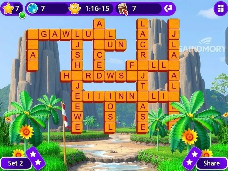 Wordscapes Daily Puzzle Screenshot