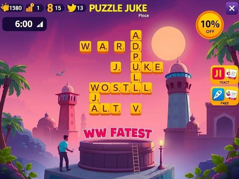 Wordscapes Daily Puzzle Juke का स्क्रीनशॉट