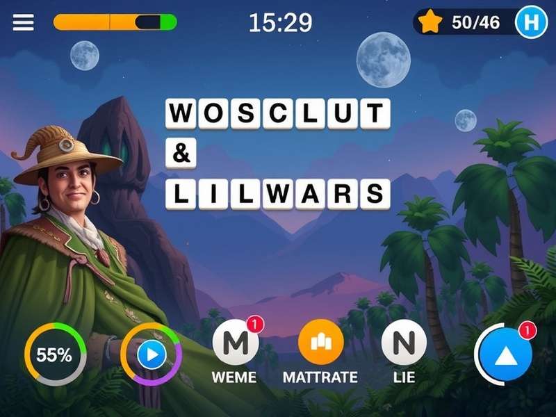 Wordscapes Gameplay Screenshot