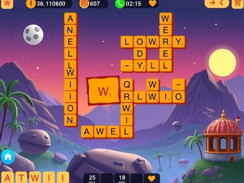 Wordscapes Daily Puzzle Screenshot