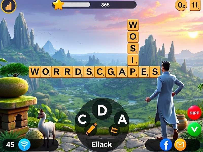 Wordscapes Game Screenshot