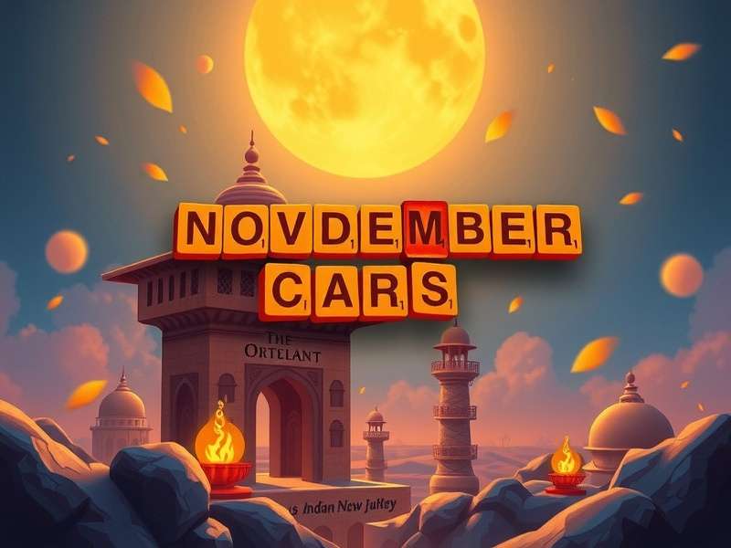 Wordscapes नवंबर 30 दैनिक पहेली स्क्रीनशॉट मोबाइल पर दिखाया गया