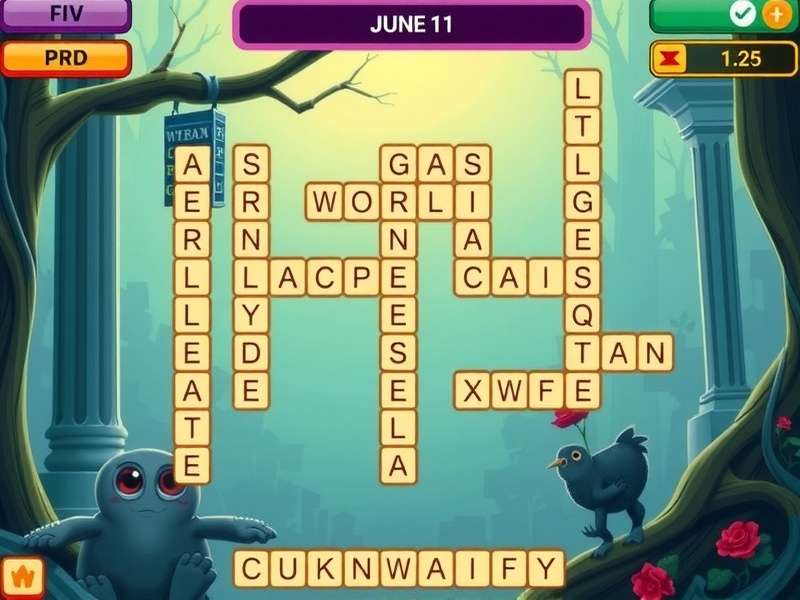 Wordscapes Daily Puzzle 11 जून 2024 स्क्रीनशॉट