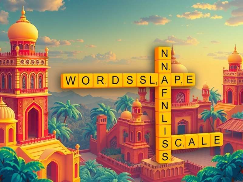 Wordscapes Level 104 पहेली स्क्रीनशॉट