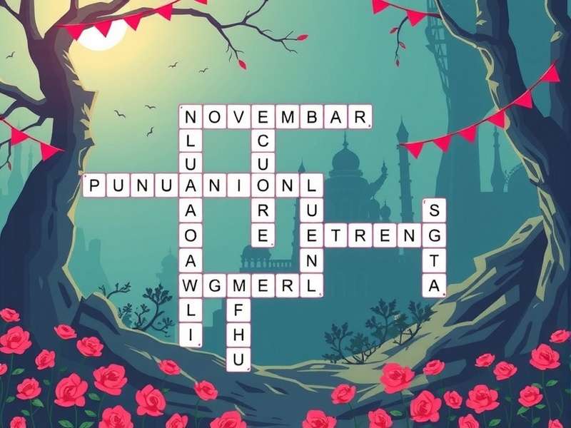 Wordscapes Daily Puzzle 4 नवंबर 2025 का समाधान स्क्रीनशॉट