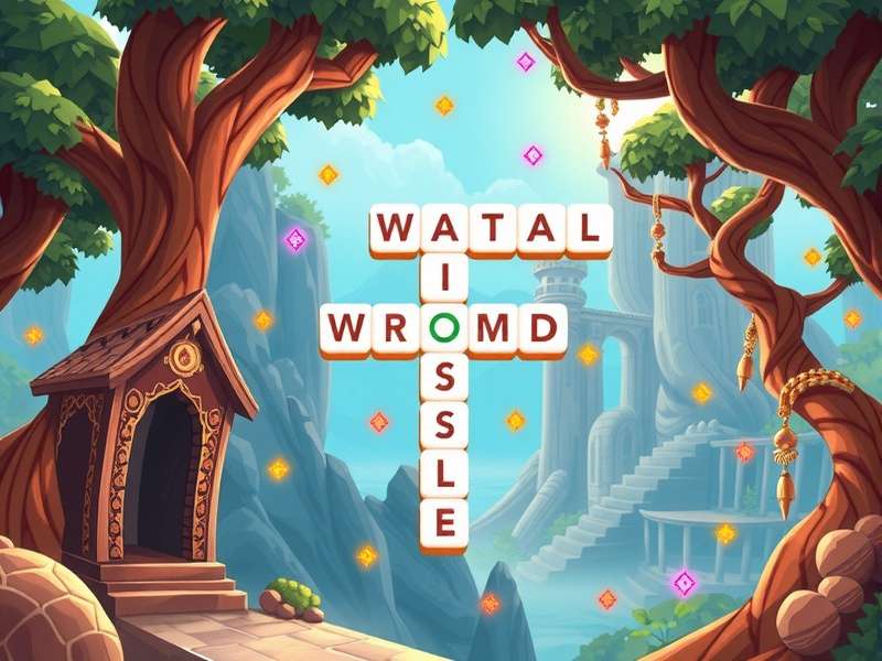 Wordscapes Level 21 Gameplay Screenshot