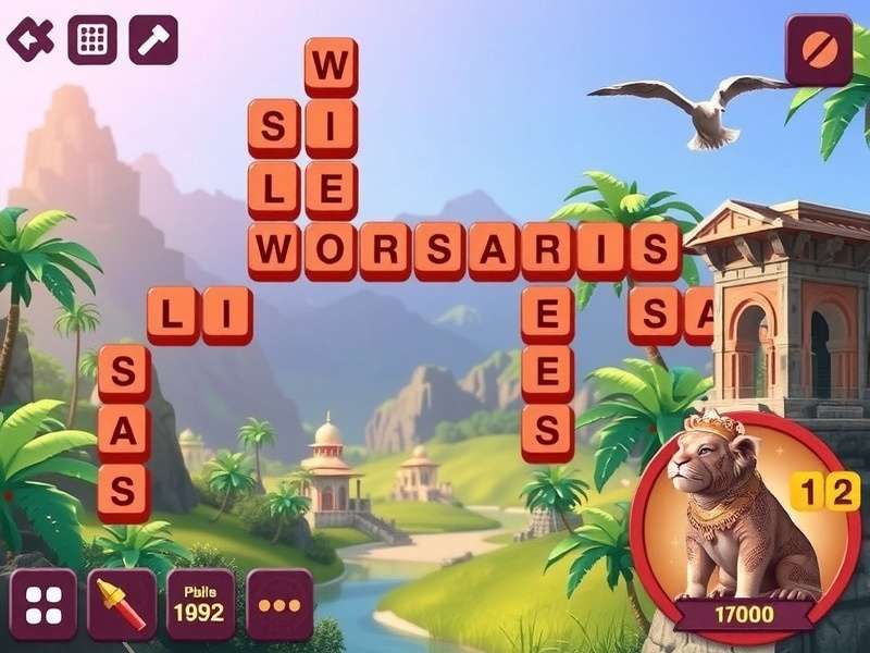 Wordscapes Cheat App इंटरफ़ेस दिखाती तस्वीर