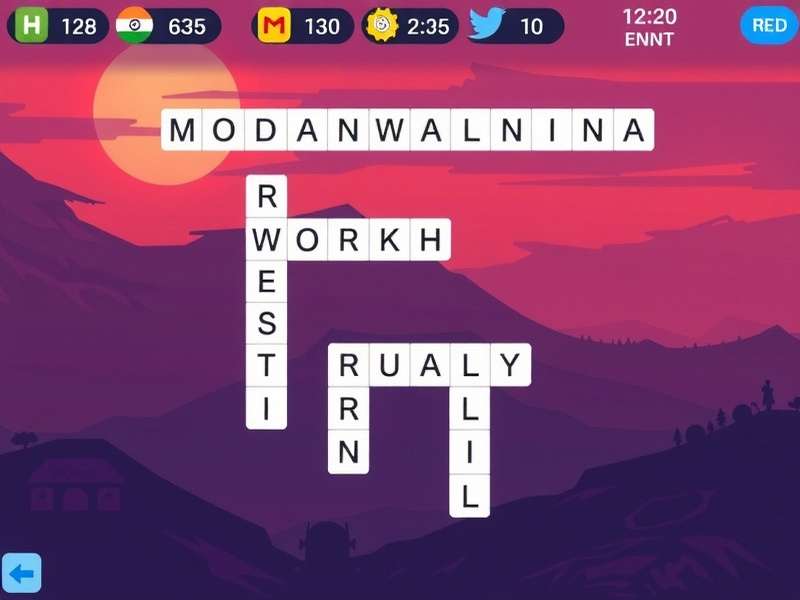 आज के वर्डस्केप्स डेली पज़ल का स्क्रीनशॉट