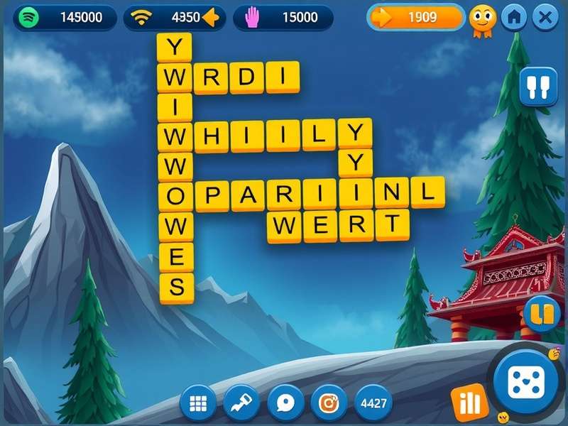 Wordscapes गेमप्ले स्क्रीनशॉट