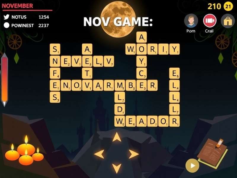 Wordscapes Daily Puzzle 21 November Screenshot