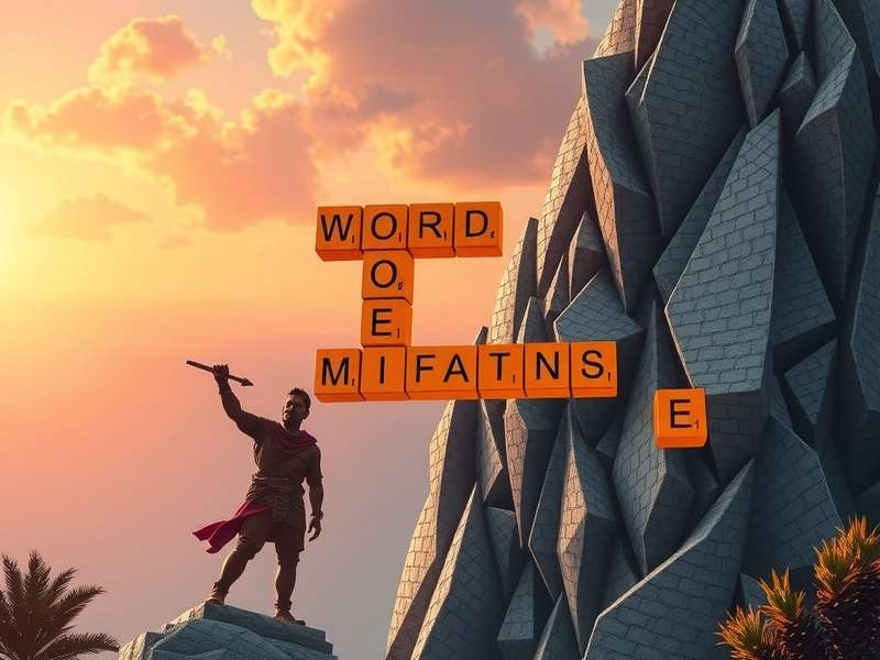 Wordscapes Level 87 gameplay screenshot showing frost theme puzzle