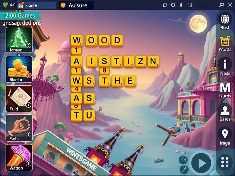 Wordscapes Gameplay Screenshot