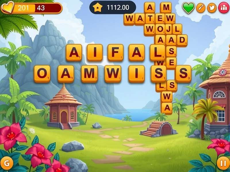 Wordscapes गेमप्ले इंटरफ़ेस और टिप्स