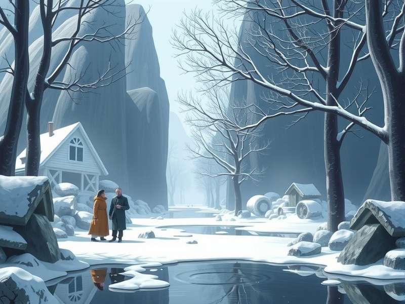 Wordscapes gameplay screenshot showing crossword puzzle on a mountain background