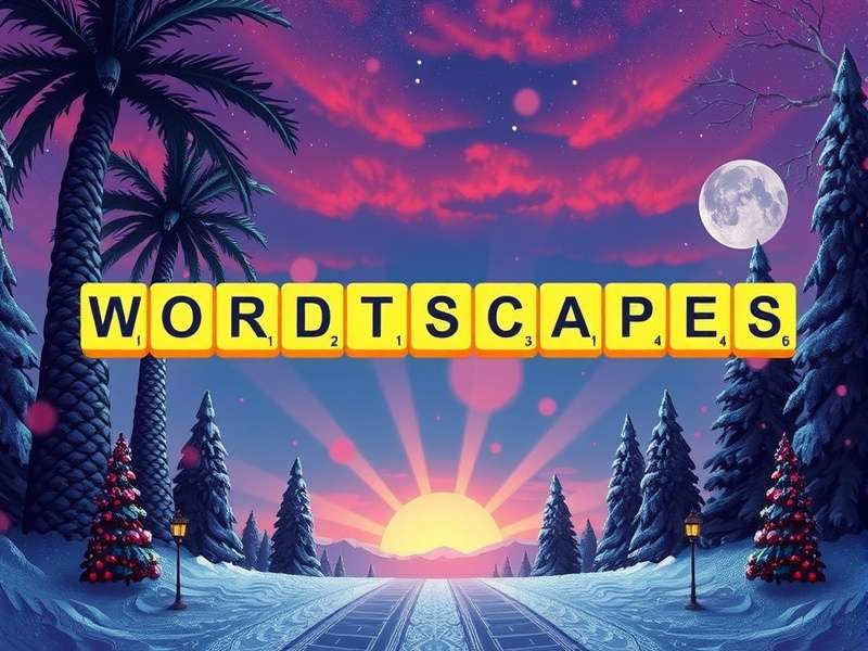 Wordscapes game screen showing the November 30 puzzle letters