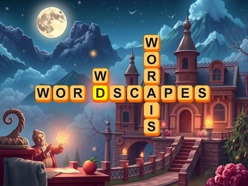 Wordscapes Daily Puzzle rewards screen showing coins and bonuses