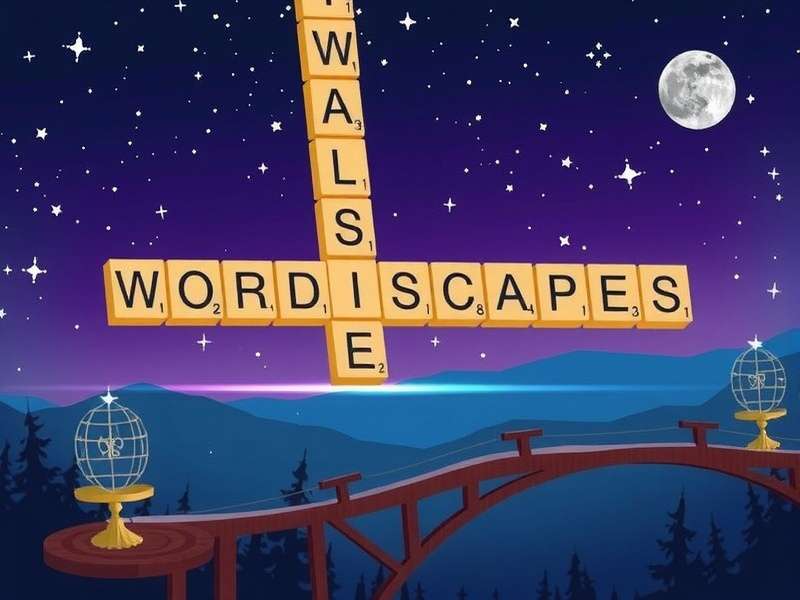 Wordscapes November 30 2025 puzzle interface showing word connections