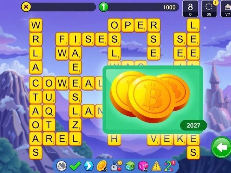 Special event screen in Wordscapes game