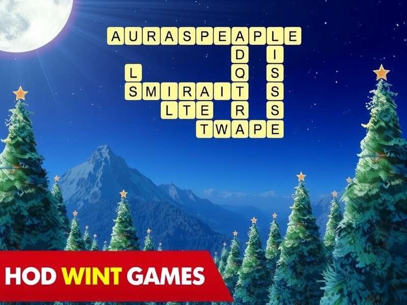 Smartphone displaying Wordscapes game with a hint overlay visible