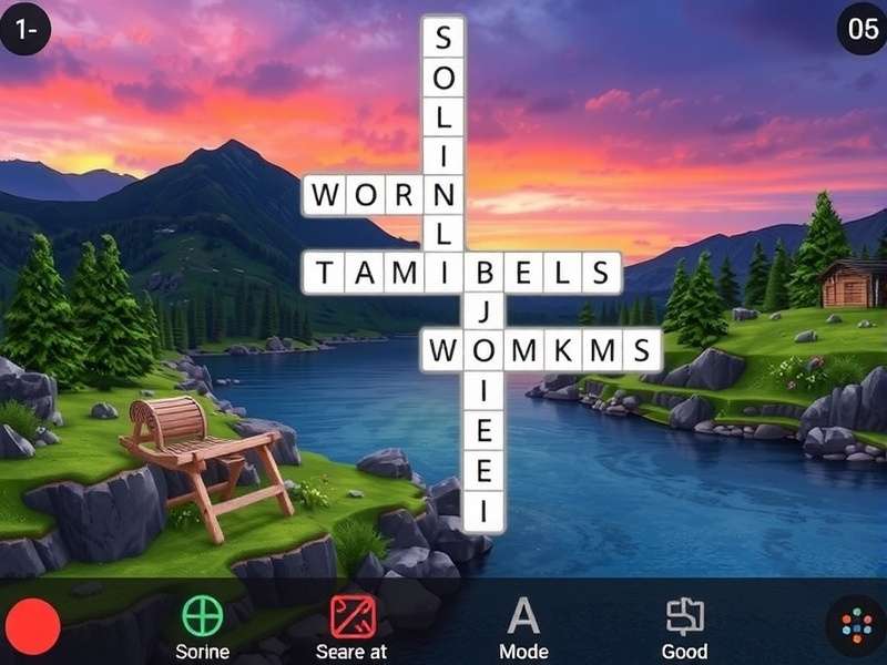 Wordscapes Daily Puzzle June 25 2025 screenshot showing gameplay
