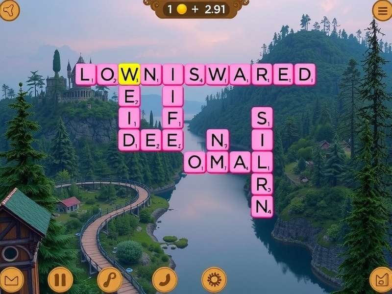 Wordscapes Daily Puzzle gameplay screen showing the November 30 2025 challenge