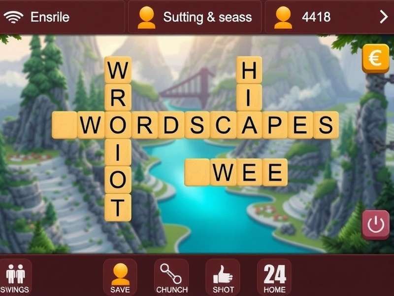 Advanced Wordscapes strategy visualization showing word patterns and letter combinations