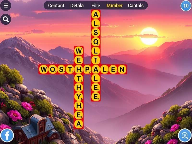 Wordscapes Level 3794 answer grid showing letter tiles and solved words