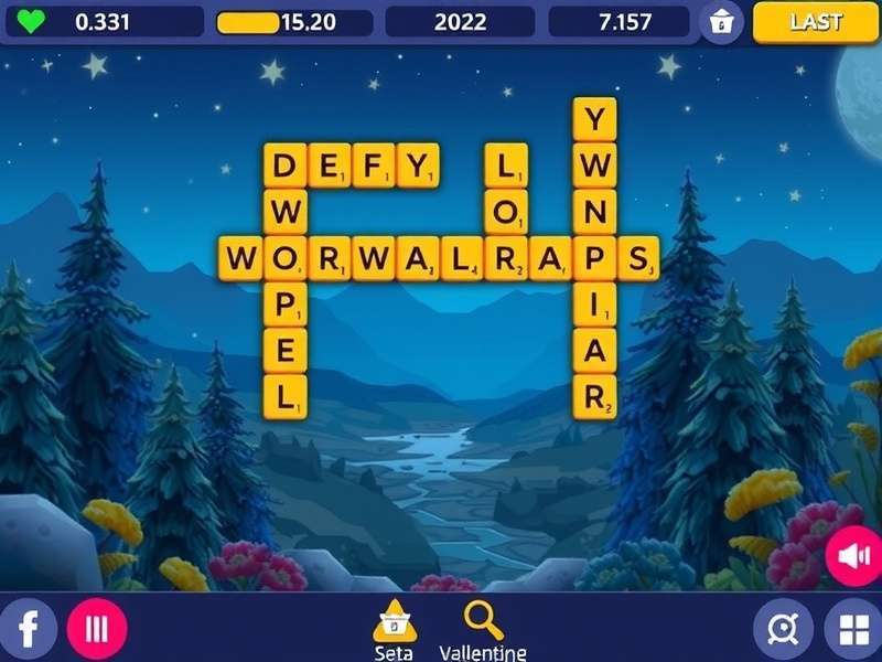Wordscapes Level 11640 puzzle solution screenshot with highlighted words