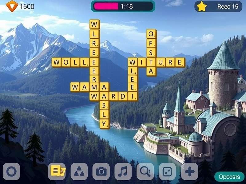 Wordscapes Free Apk banner showing gameplay on mobile with puzzle letters and India theme