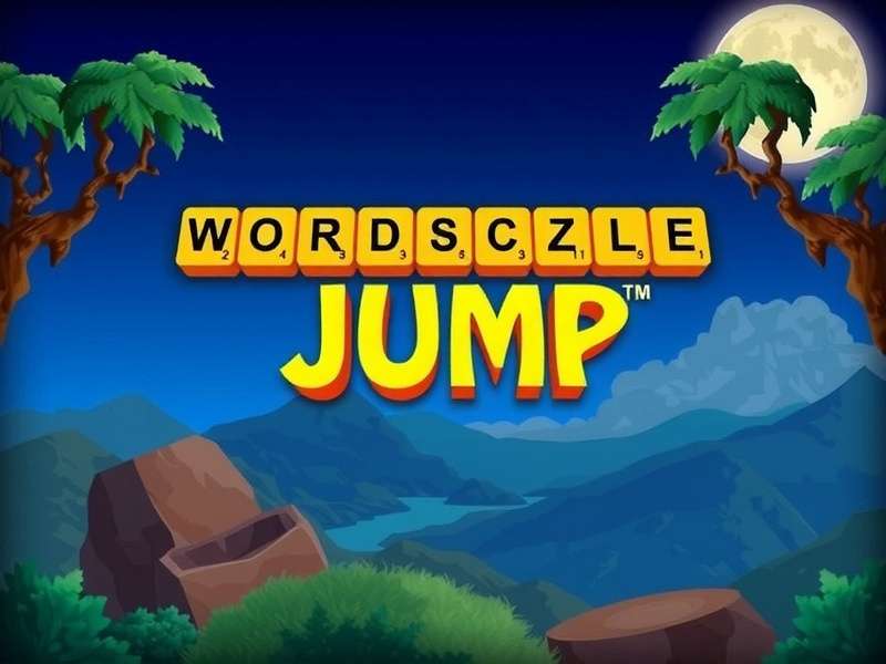Wordscapes Daily Puzzle Jump interactive board showing leapfrog letter connections and bonus chains