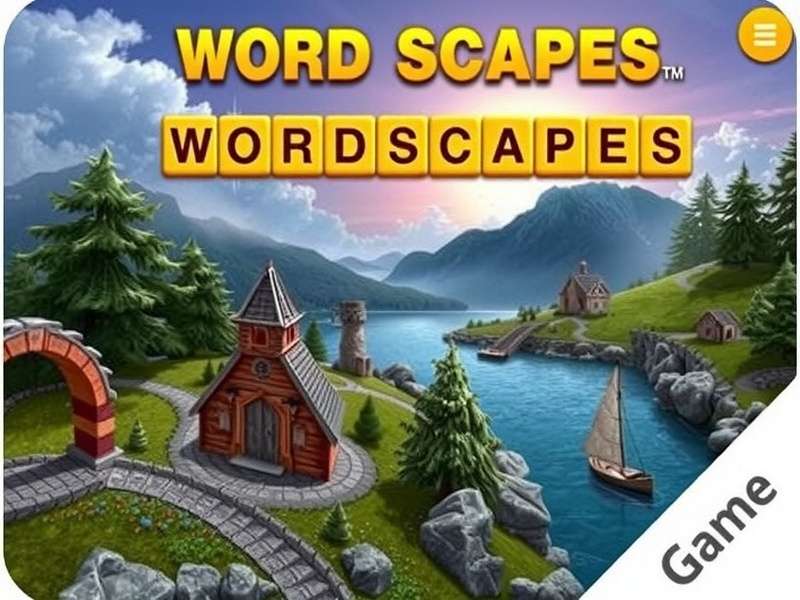 Wordscapes Free Games Online – word puzzle gameplay on mobile screen