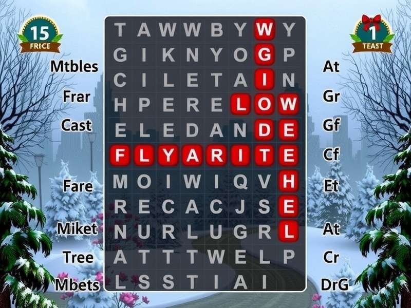 Wordscapes gameplay screenshot showing honeycomb letter layout with connected words